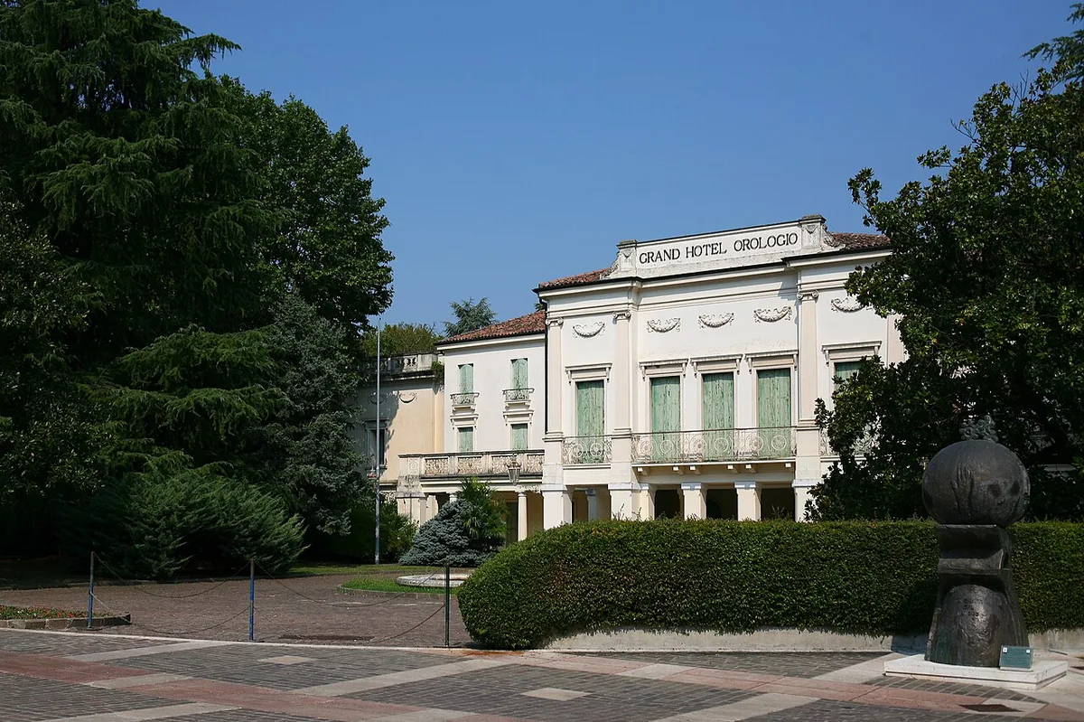 Veduta di Abano Terme.