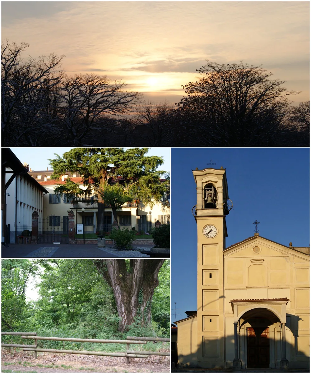 Veduta di Assago.
