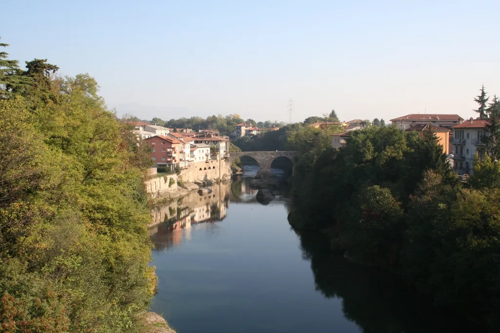 Veduta di Brembate.