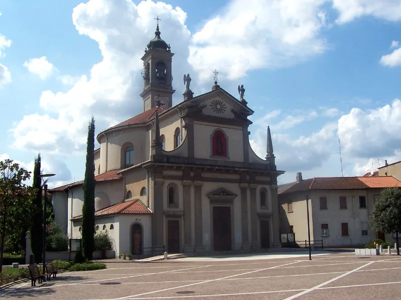 Veduta di Caponago.