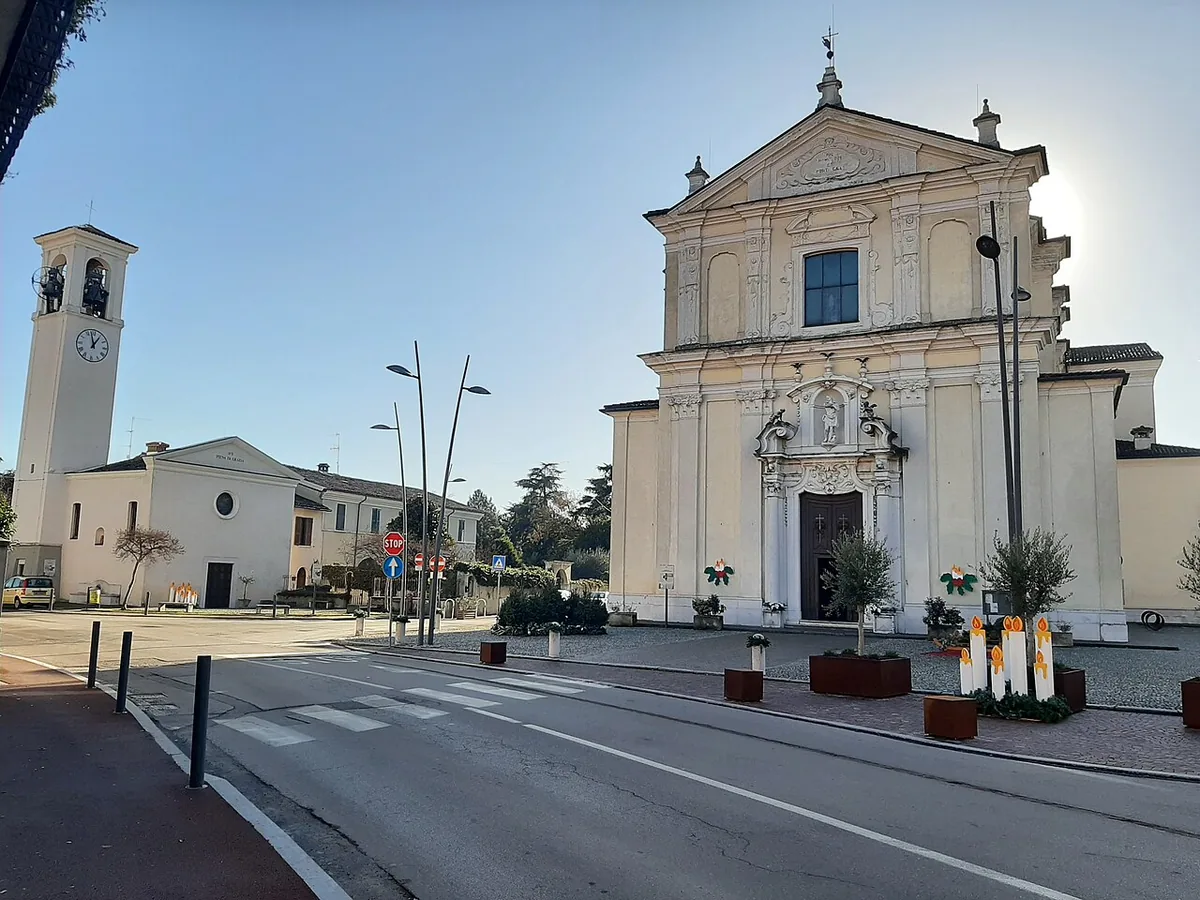 Veduta di Castegnato.