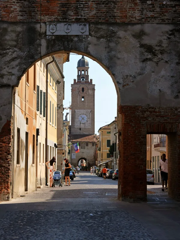 Veduta di Castelfranco Veneto.