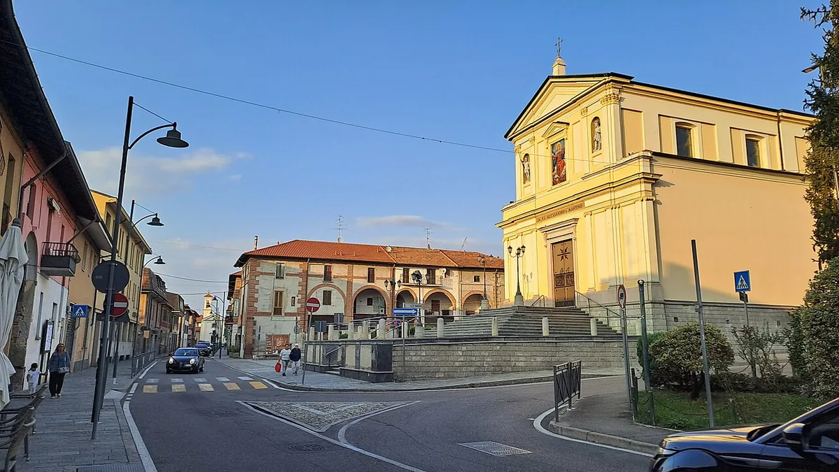 Veduta di Cesate.