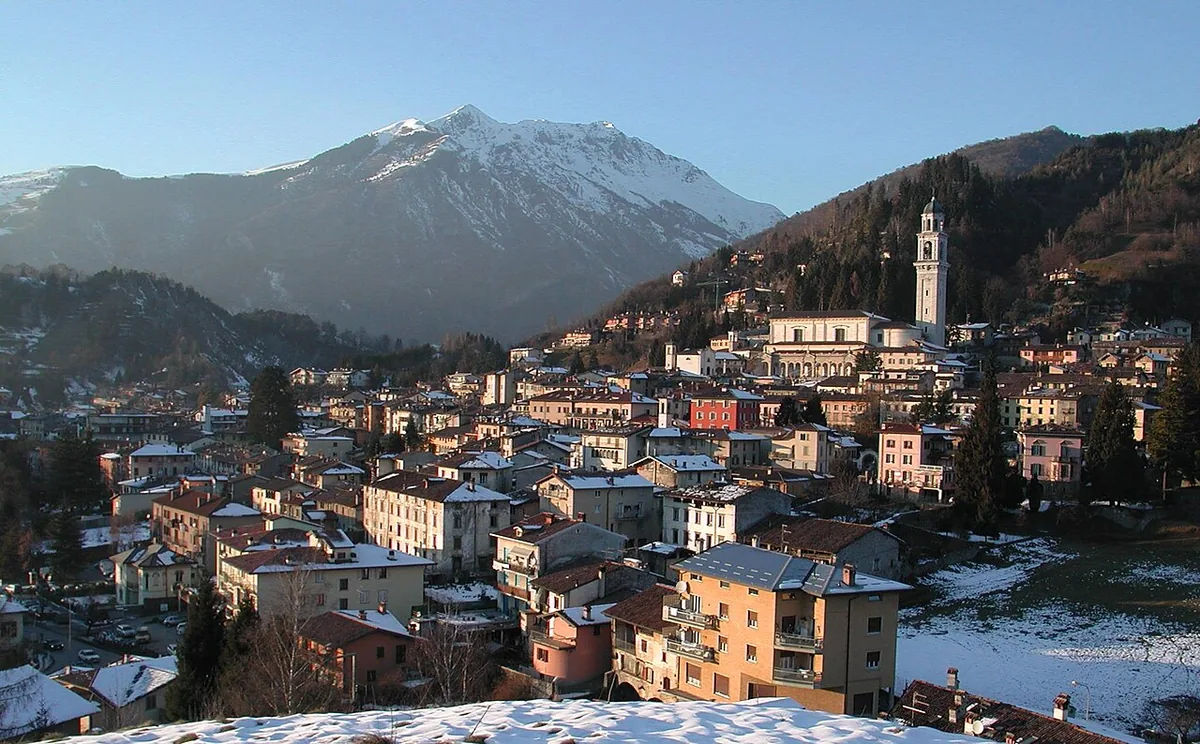 Veduta di Clusone.