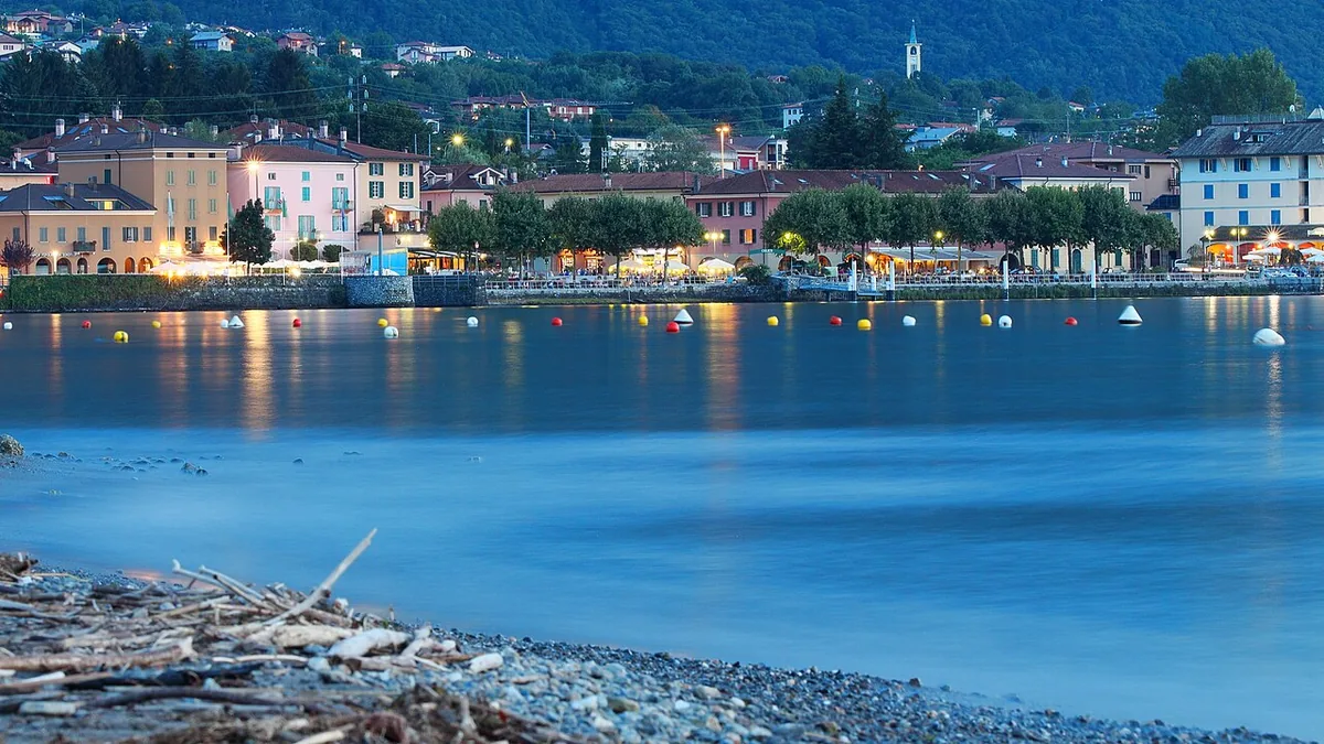 Veduta di Colico.