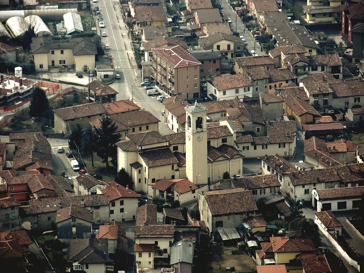 Veduta di Concesio.