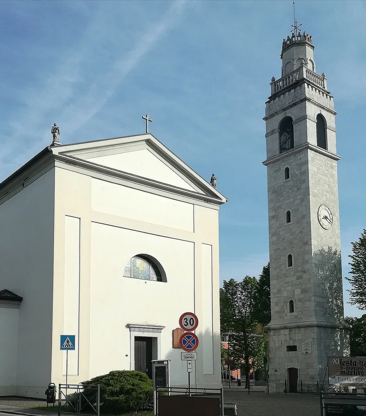 Veduta di Fontanafredda.
