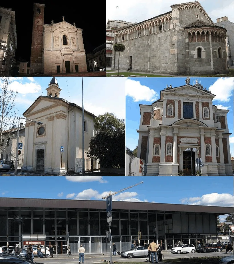 Veduta di Gallarate.