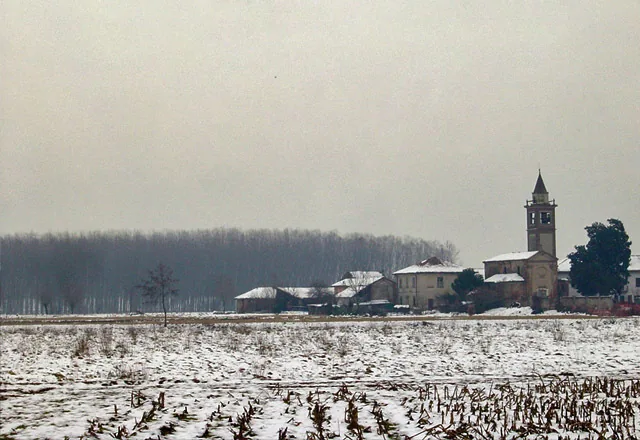 Veduta di Giussago.