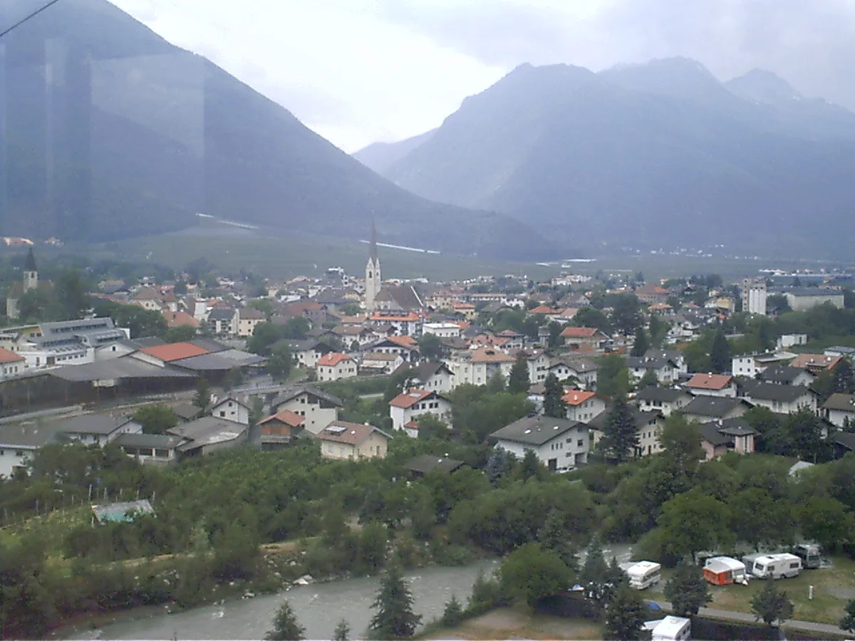 Veduta di Laces.