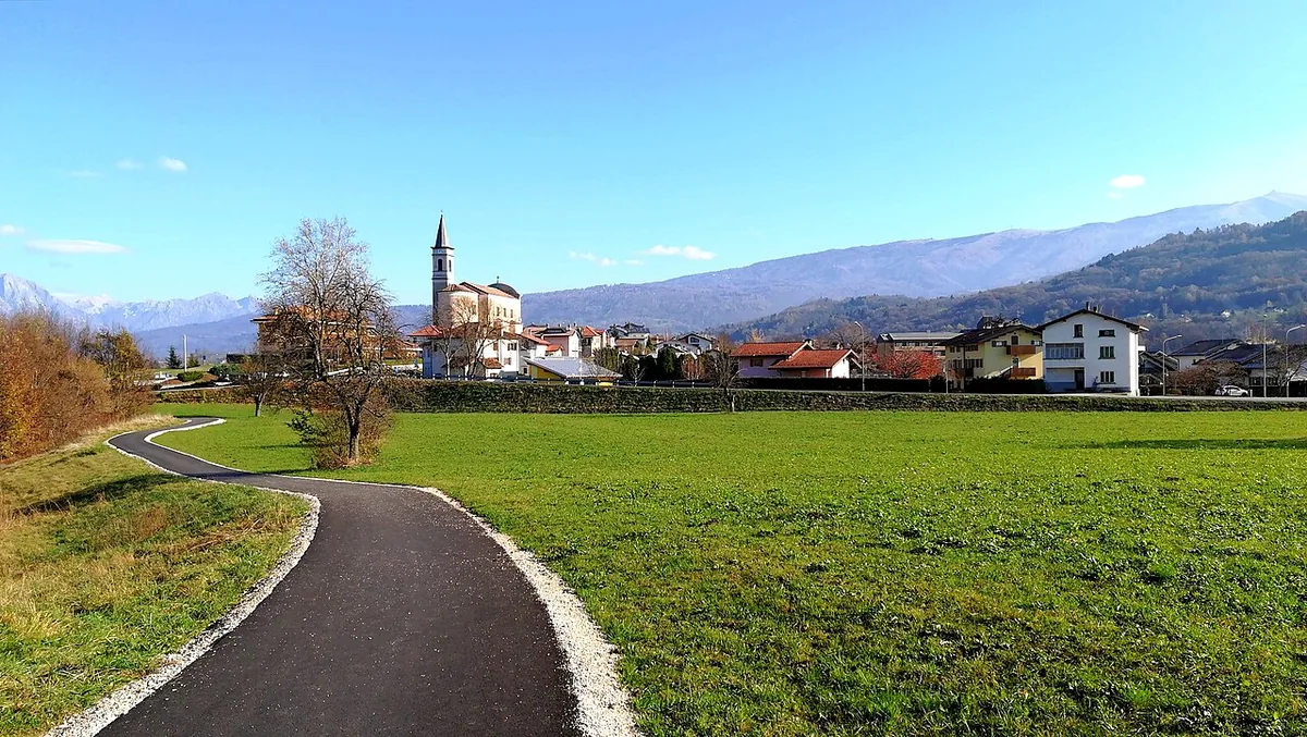 Veduta di Limana.