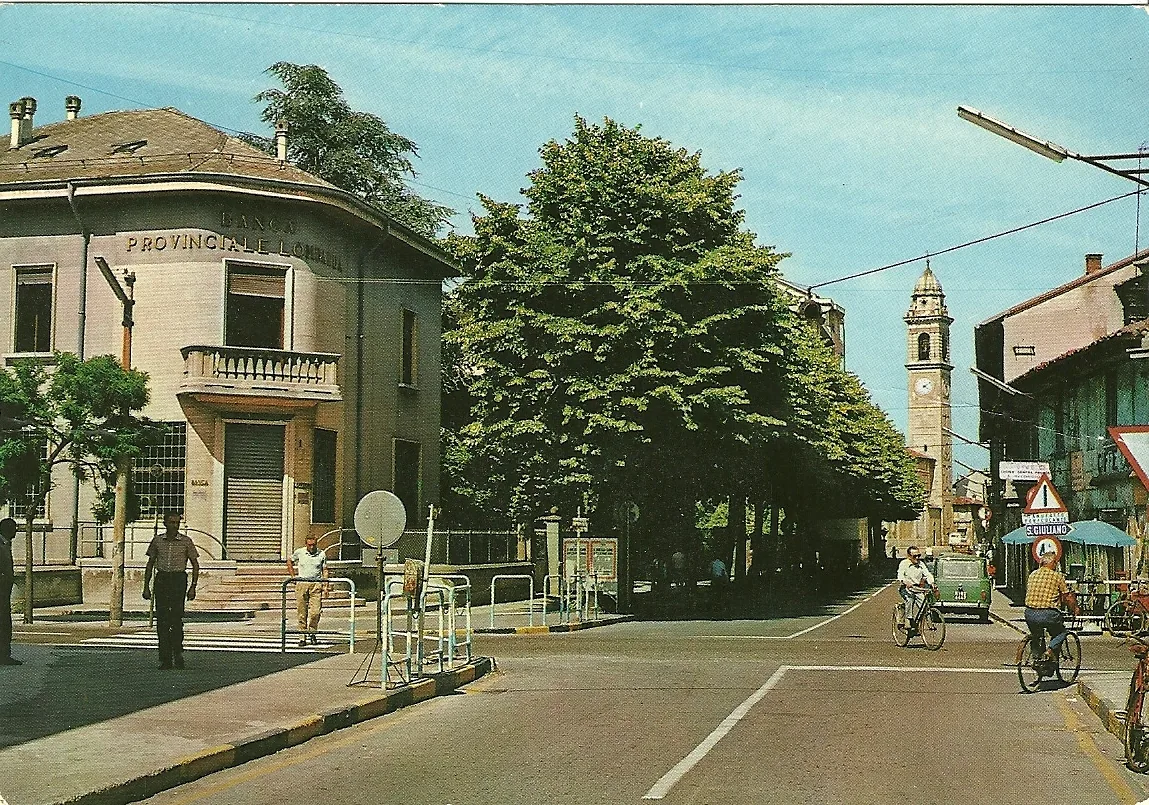 Veduta di Locate di Triulzi.