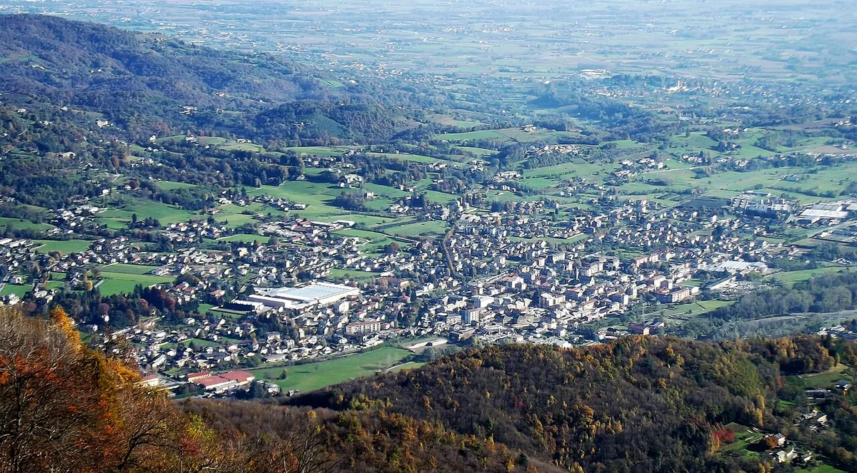 Veduta di Luserna San Giovanni.