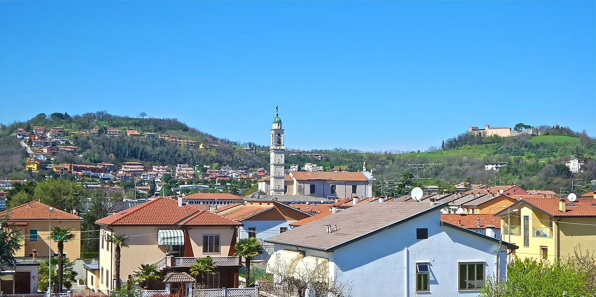 Veduta di Montebello Vicentino.