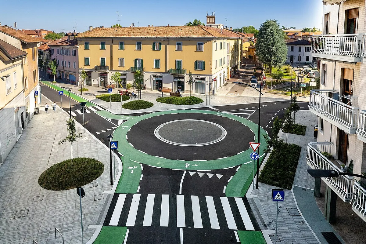 Veduta di Novate Milanese.