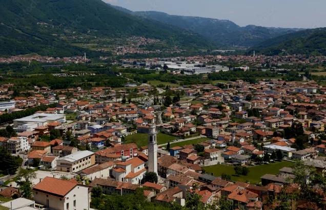 Veduta di Piovene Rocchette.