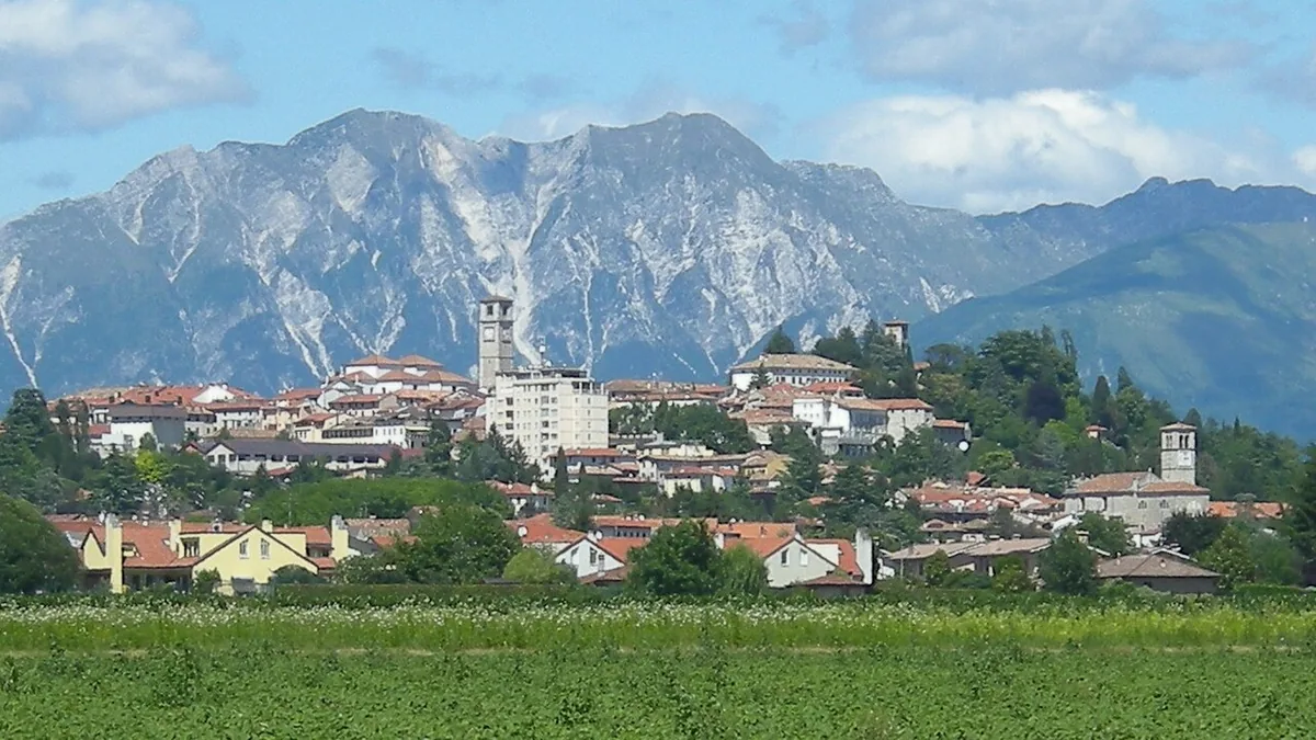 Veduta di San Daniele del Friuli.