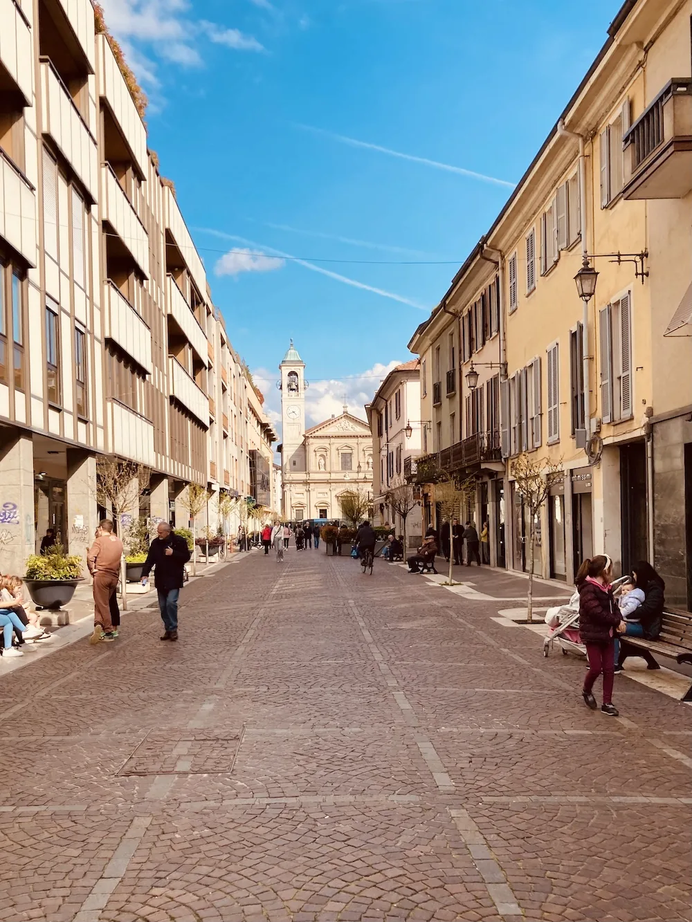 Veduta di Saronno.