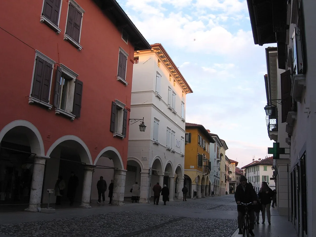 Veduta di Spilimbergo.