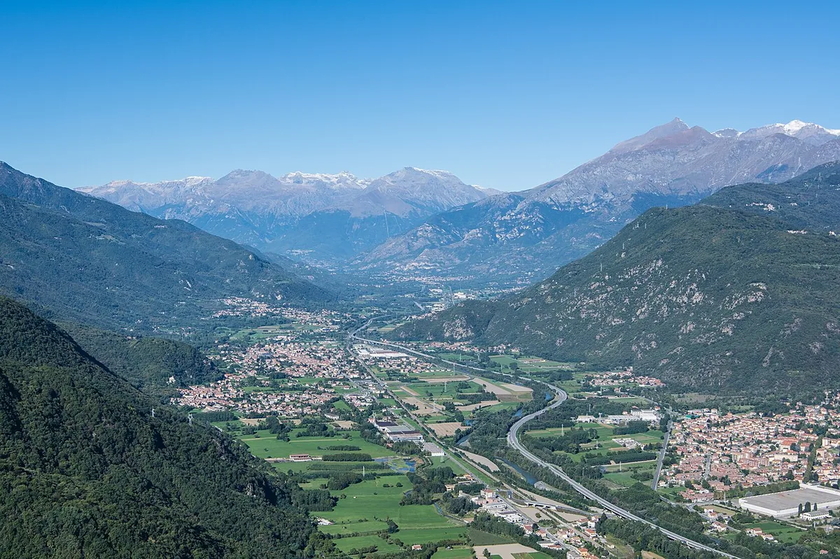 Veduta di Susa.