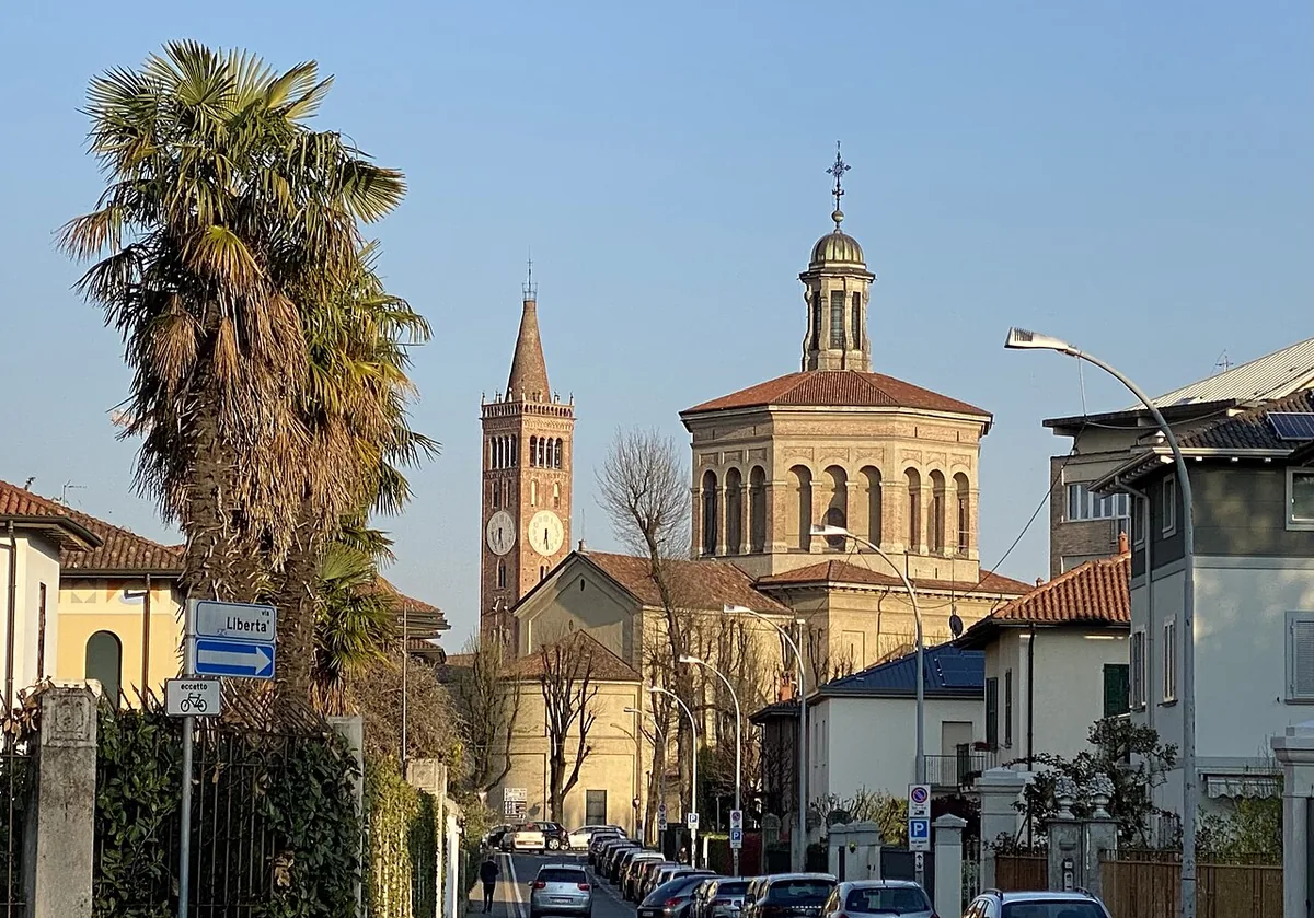 Veduta di Treviglio.