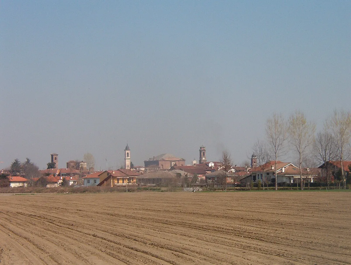 Veduta di Vigone.