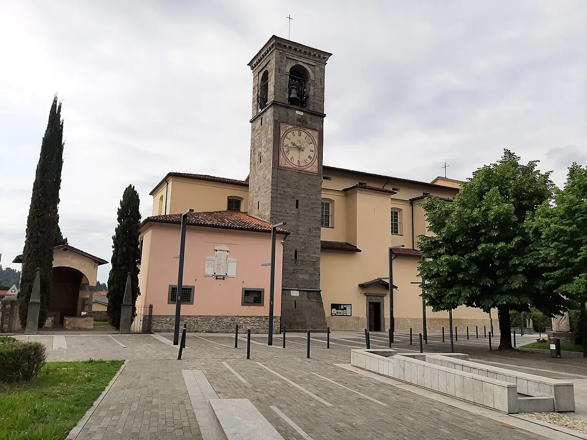 Veduta di Villongo.