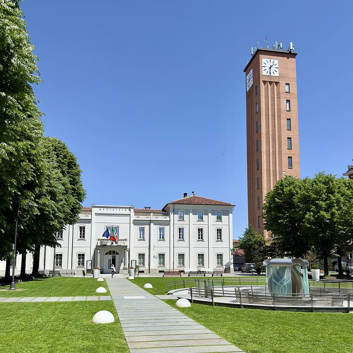 Veduta di Vinovo.